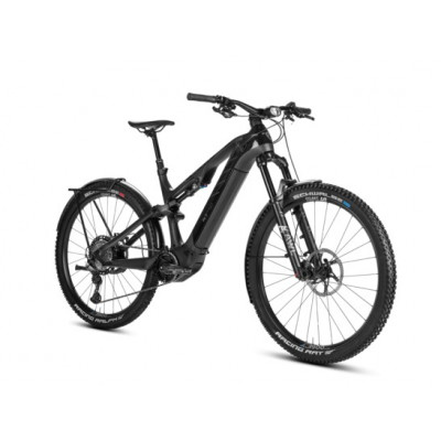 Vélo VTC électrique 29 carbone ROTWILD 2022 Cross Over R.T750 FS Tour Black 750 - Noir décor gris : 140/130
