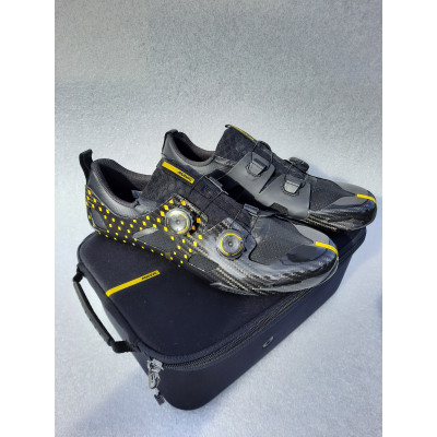 Chaussures route - MAVIC Comète Ultimate - noir décor jaune