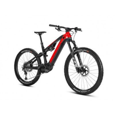 Vélo VTT VAE électrique 29/27.5 carbone ROTWILD 2022 Big Mountain R.X750 FS Core Red 750 - Gris carbon décor rouge : 150/152