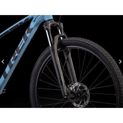 Vélo VTT 26/27.5/29p alu - TREK 2023 Marlin 5 - Azure - Bleu décor noir