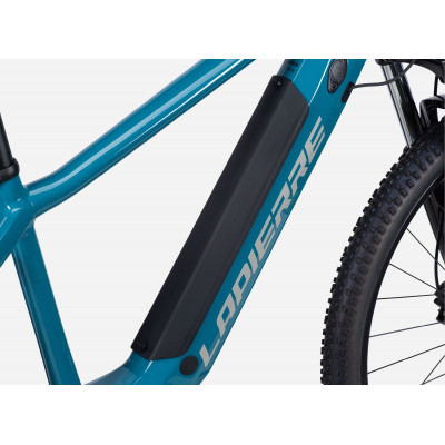  Vélo électrique VTT 29p alu - LAPIERRE 2022 Overvolt HT 5.5 500 - Bleu  turquoise décor ivoire et noir : 100mm
