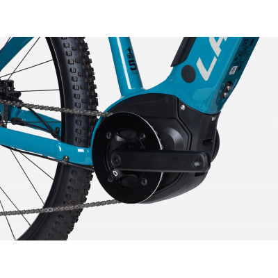  Vélo électrique VTT 29p alu - LAPIERRE 2022 Overvolt HT 5.5 500 - Bleu  turquoise décor ivoire et noir : 100mm