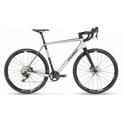 Vélo gravel 700 carbon - STEVENS 2023 Camino Pro - Argent