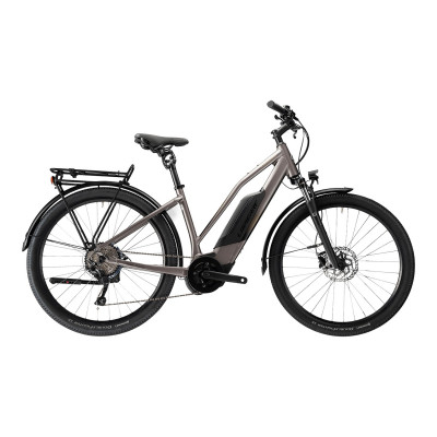  Vélo électrique urbain 28p LAPIERRE alu Overvolt Explorer 7.5 Women S-Int 500 anthracite déor gris