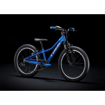Vélo VTT garçon 6 à 9 ans alu - TREK 2022 Précaliber 20 Boys - Bleu Alpine Décor gris Quicksilver : 35mm