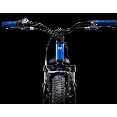 Vélo VTT garçon 6 à 9 ans alu - TREK 2022 Précaliber 20 Boys - Bleu Alpine Décor gris Quicksilver : 35mm