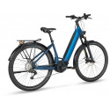 Vélo électrique vtc 28p alu - STEVENS 2022 E-Universe 6.5 FEQ Forma 500 - Bleu Phantom décor noir :