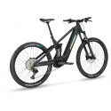  Vélo VTT électrique 29/27.5 alu STEVENS 2022 E Inception AM 6.6 725 - Noir mat décor noir brillant: 150/150