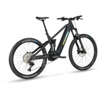 Vélo VTT électrique 29/27.5 alu STEVENS 2022 E Inception AM 6.6.1 625 - Noir mat décor noir brillant: 150/150