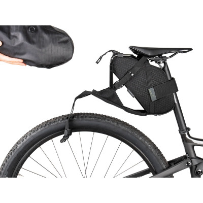 Sacoche de selle Bike Packing TOPEAK polyéthylène BackLoader X 10 noir décor noir