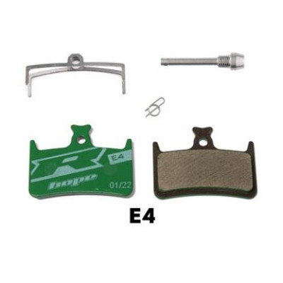 Plaquettes de frein HOPE support acier M4 E4 Verte Racing,