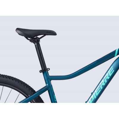 Vélo vtt 27.5p alu - LAPIERRE 2022 Edge 5.7 W anthracite décor bleu ciel : 100mm...