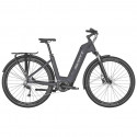 Vélo électrique vtc unisexe 27.5/29p alu - SCOTT 2022 Sub Cross eRIDE 20 EQ Unisex 500 - Anthracite décor gris : 63mm