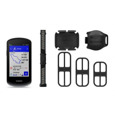 GPS vélo compteur - GARMIN Edge 1040 Pack - noir décor argent