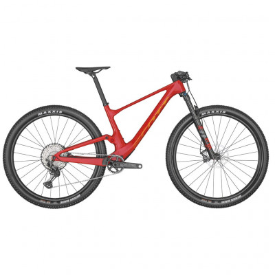  Vélo VTT 29p carbone - SCOTT 2022 Spark RC Team Red - Noir mat décor rouge : 120/120mm