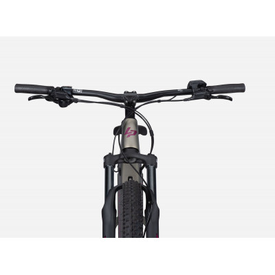 Vélo électrique VTT 27.5p alu - LAPIERRE 2022 Overvolt HT 5.5 MIX 500 - Bronze satin décor fuschia: 100mm