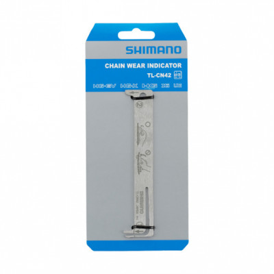  Contrôleur d'usure de chaine SHIMANO inox TL-CN42 argent