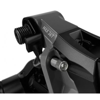 Dérailleur arrière SRAM route 12v Rival eTap AXS électrique anthracite décor noir