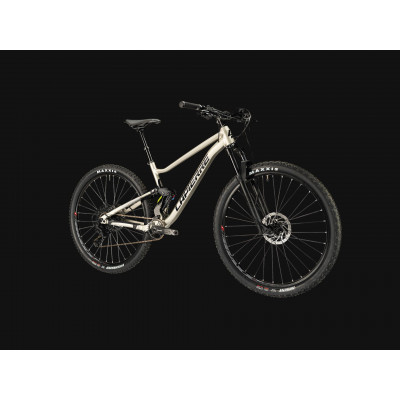  Vélo VTT 29p alu - LAPIERRE 2022 Zesty TR 3.9 - Gris nacré décor noir  : 120/120mm
