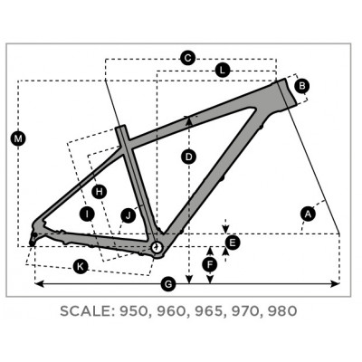  Vélo VTT 29p alu - SCOTT 2022 Scale 950 - Vert foncé décor gris : 100mm