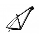  Vélo vtt carbon WILIER 2022 101X XT 2.0 - Noir décor argent et orange : 100mm