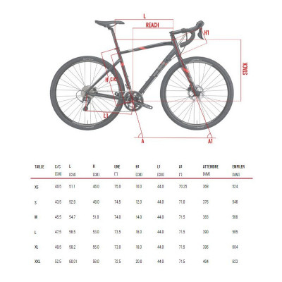 Vélo gravel 700 alu - WILIER 2023 Jareen GRX 2x10 -  Argent métalisé décor orange et blanc: Shimano GRX