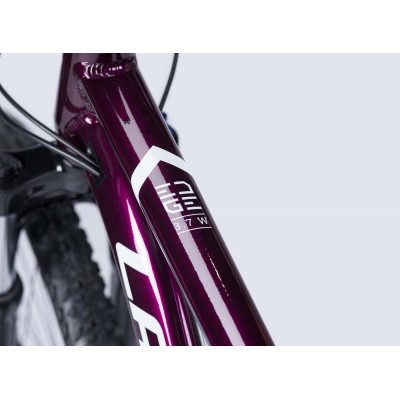  Vélo vtt 27.5p alu - LAPIERRE 2022 Edge 3.7 W rouge Prune décor bleu ciel : 3x8v