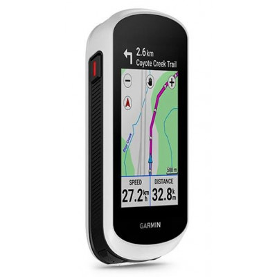GPS vélo compteur - GARMIN Edge Explore 2 - blanc décor noir
