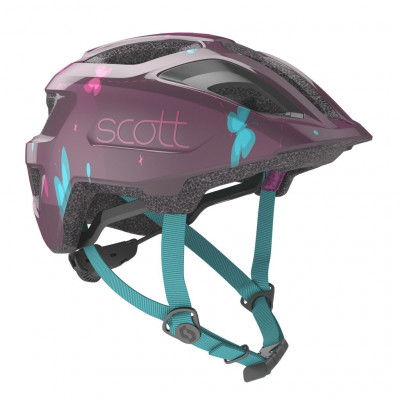  Casque enfant - SCOTT Spunto Kid - violet décor licorne : 10 aérations