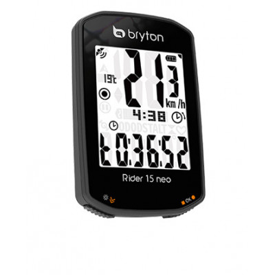 GPS vélo compteur - BRYTON Rider 15 Néo - noir