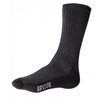 Chaussettes hiver - BRYNJE Active Wool - noir
