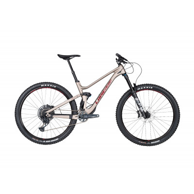 Vélo VTT 29p carbone - LAPIERRE Zesty AM CF 7.9 - Gris nacré décor noir  : 150/150mm