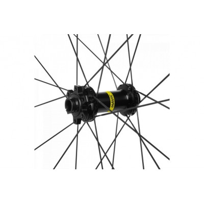 Roue à pneu 29p MAVIC vtt CrossMax 29 SDT 100 noire décor blanc avant