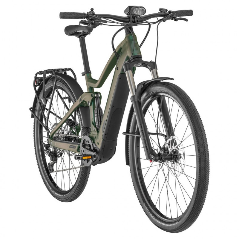  Vélo électrique VTT 29p alu - SCOTT 2022 Axis eRide FS 625 - Anthracite décor gris : 130/130mm