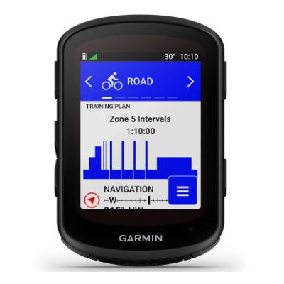GPS vélo compteur - GARMIN Edge 840 Solar - noir