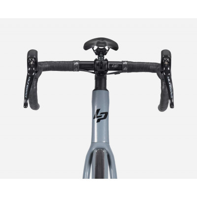 Vélo course 700 carbone - LAPIERRE 2023 Pulsium 6.0 Disc - Gris métallisé décor noir : 2x11v