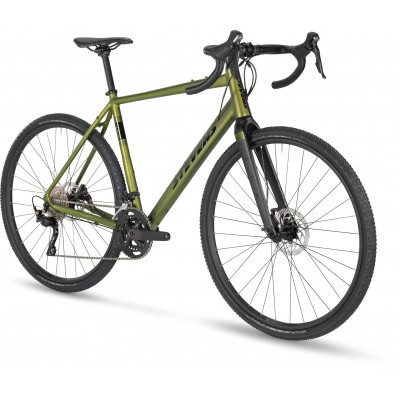Vélo gravel 700 alu - STEVENS 2025 Tabor - Vert irisé mat Décor noir: 2x10v