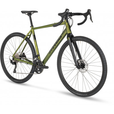 Vélo gravel 700 alu - STEVENS 2024 Tabor - Vert irisé mat Décor noir: 2x10v