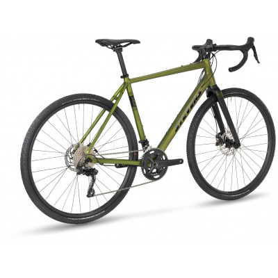 Vélo gravel 700 alu - STEVENS 2025 Tabor - Vert irisé mat Décor noir: 2x10v