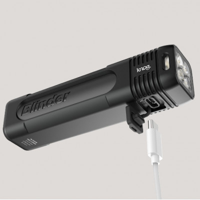 Eclairage avant KNOG usb Blinder 900 Front noir