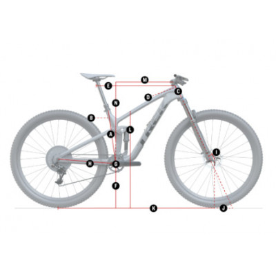 Vélo vtt 29p alu - TREK 2023 Top Fuel 7 - Matte Dnister Black - noir mat décor argent :