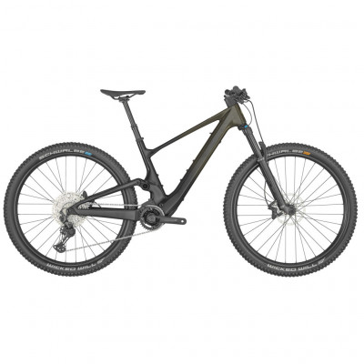 Vélo électrique VTT 29p alu - SCOTT 2023 Lumen eRide 910 360 - Vert irisé décor argent : 130/130mm