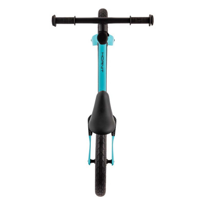  Vélo VTT draisienne enfant 18 à 30 mois composite - HORNIT Airo Plus 12 - Turquoise décor noir : suspendu arrière