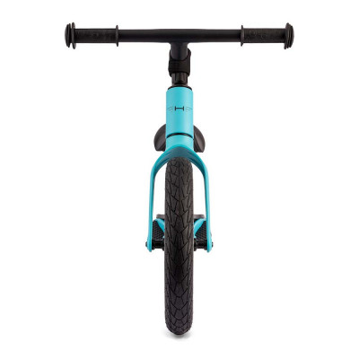  Vélo VTT draisienne enfant 18 à 30 mois composite - HORNIT Airo Plus 12 - Turquoise décor noir : suspendu arrière