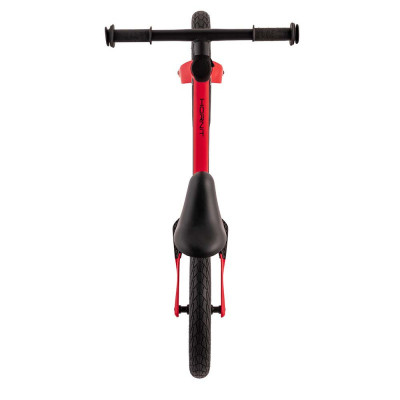  Vélo VTT draisienne enfant 18 à 30 mois composite - HORNIT Airo Plus 12 - Rouge décor noir : suspendu arrière