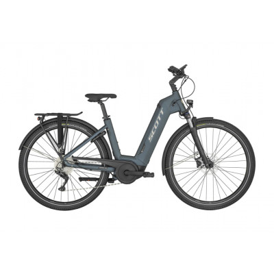  Vélo électrique Touring unisexe 28p alu - SCOTT 2024 Sub Tour eRide 10 Unisex 625 - Gris foncé décor gris : 63mm