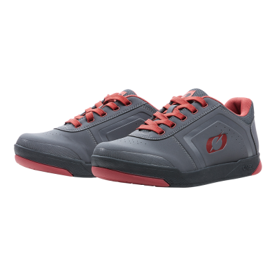 Chaussures vtt - ONEAL Pinned Flat - gris décor rouge