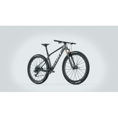 Vélo VTT 29p alu - SCOTT 2024 Scale 970 - Gris anthracite décor gris : 100mm