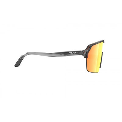 Lunettes route, gravel, vtt - RUDY PROJECT - Spinshield Air crystal décor orange