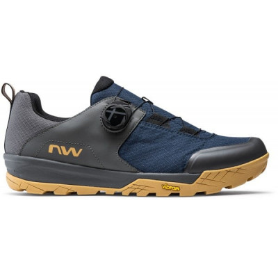 Chaussures vtt et gravel - NORTHWAVE Rockit Plus - bleu décor gris et sable